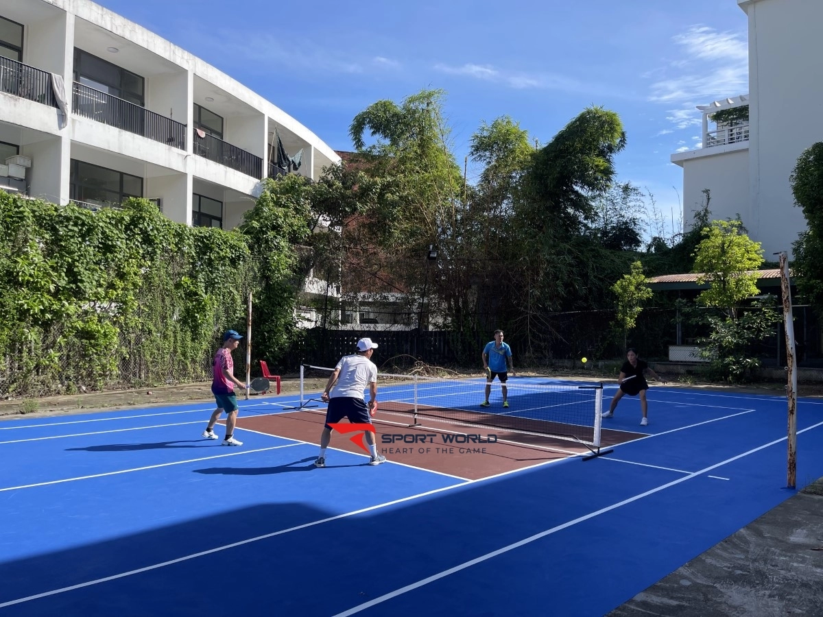 Sân tennis và pickleball Đại học Huế