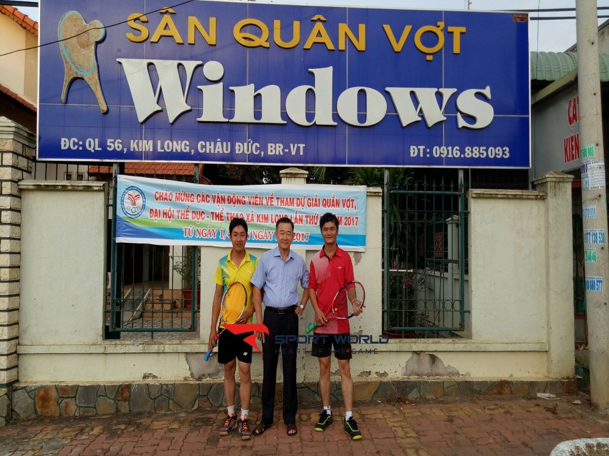 Sân tennis Window