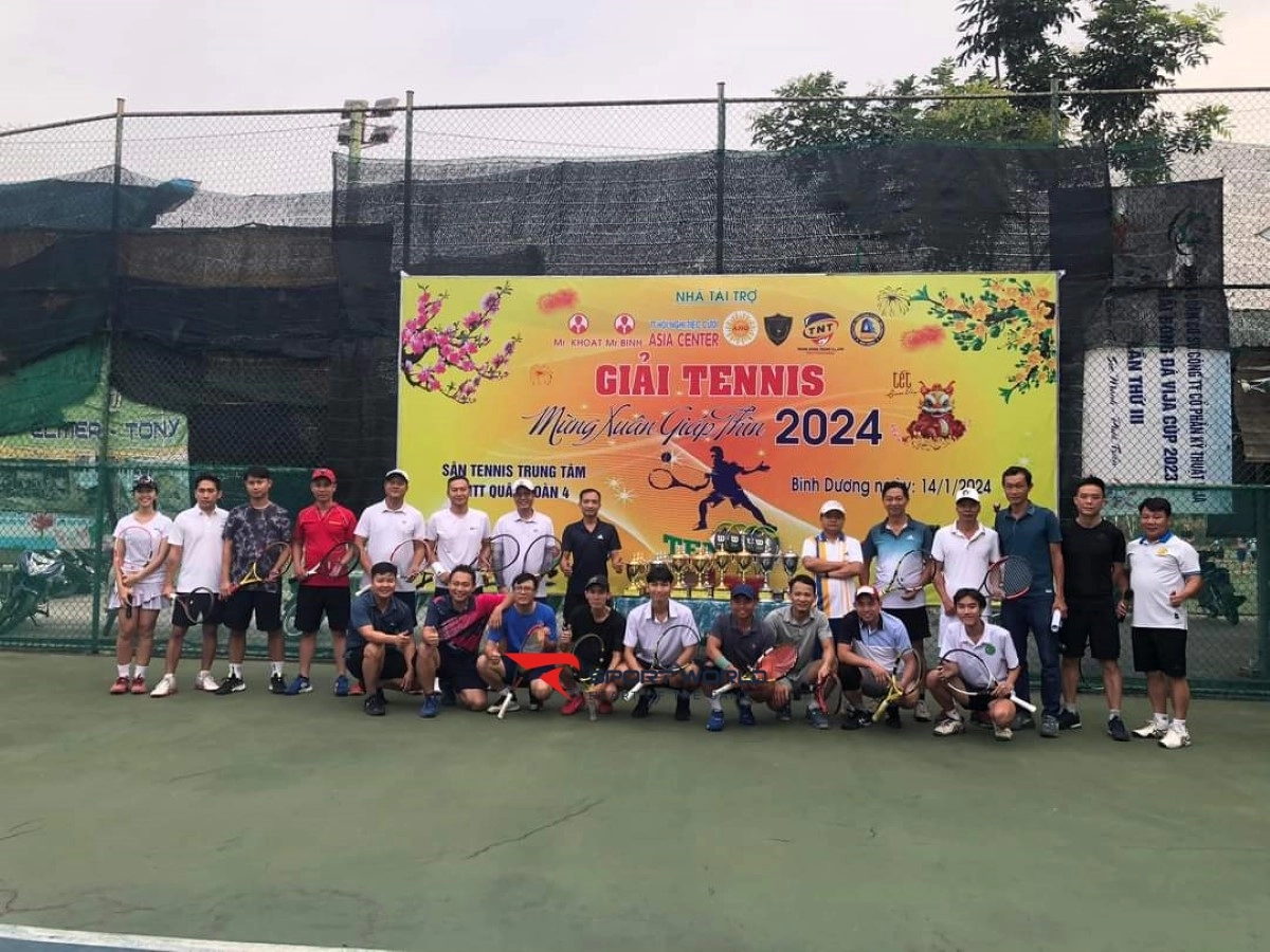 Sân Tennis TTVHTT Quân đoàn 4