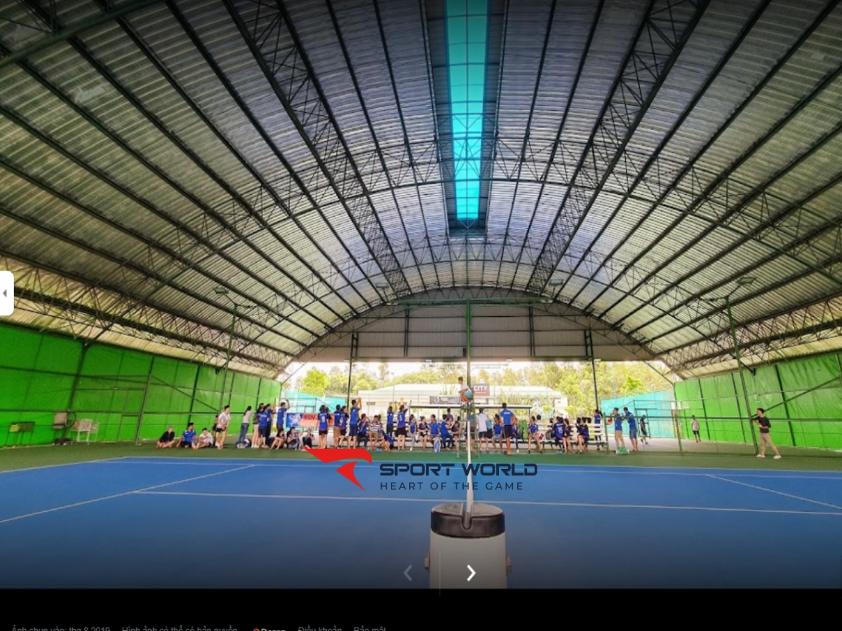 Sân Tennis Trung tâm TDTT TP Mới Bình Dương