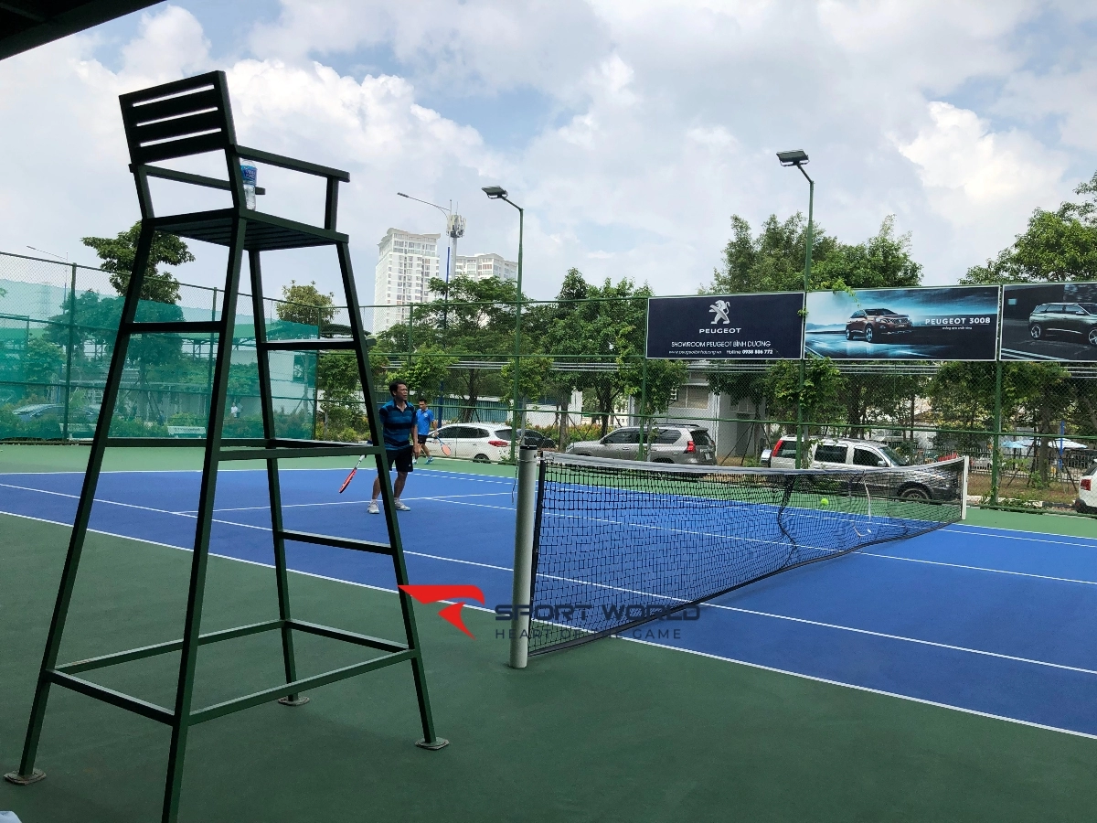 Sân Tennis Trung tâm TDTT TP Mới Bình Dương