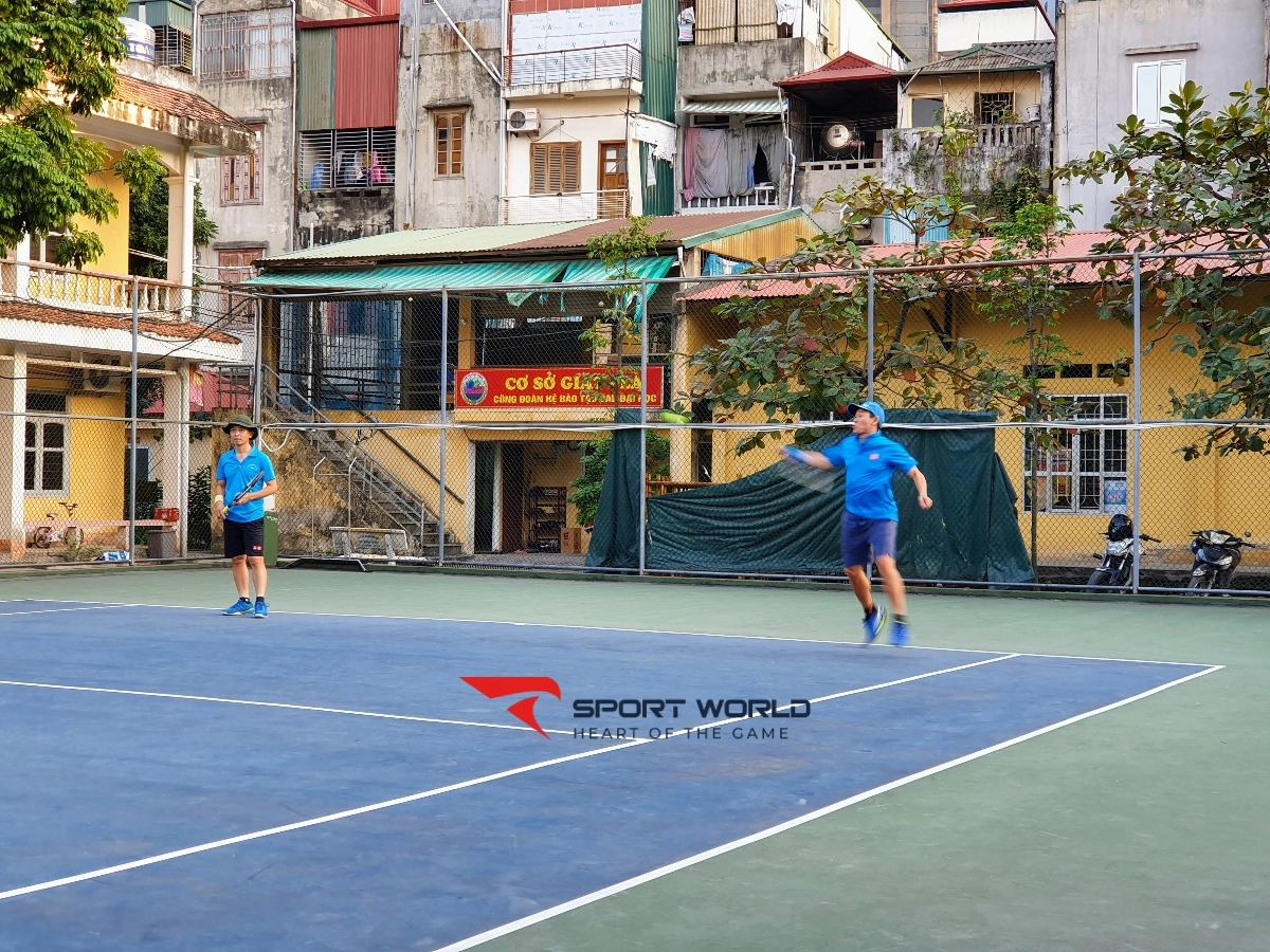 Sân tennis Học viện Biên Phòng - 62 Trần Bình