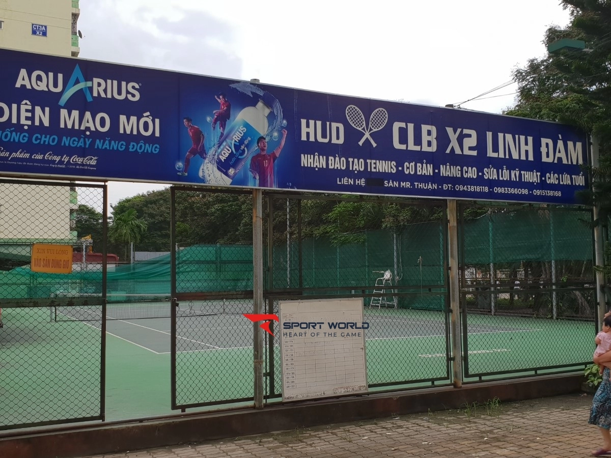 Sân Tennis CT3BX2 Bắc Linh Đàm