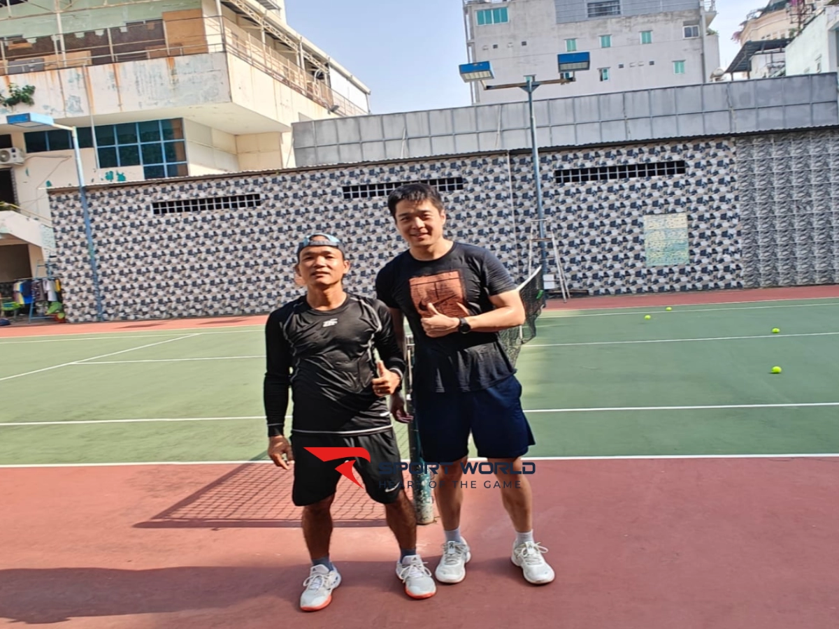 Sân tennis Trung Tâm TDTT Nguyễn Bỉnh Khiêm