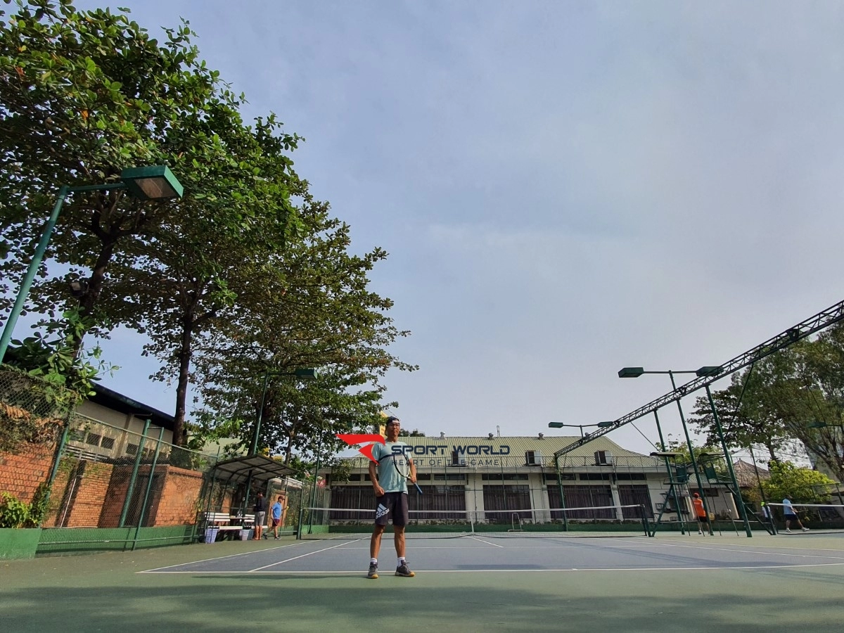 Sân tennis khu du lịch tân cảng