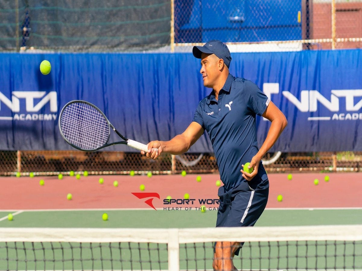 Sân tennis Học viện tennis VNTA Việt Nam