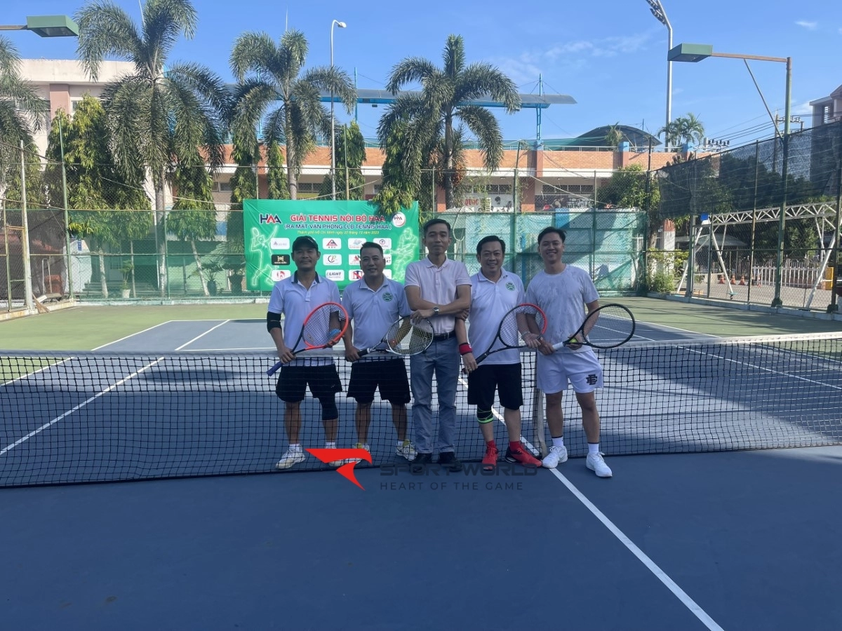 Sân tennis Trung tâm VH-TDTT quận Tân Phú