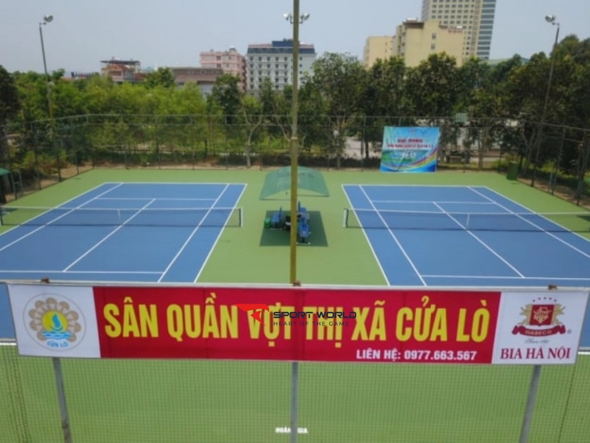 Sân tennis thị xã cửa lò 12 Nguyễn Duy trinh