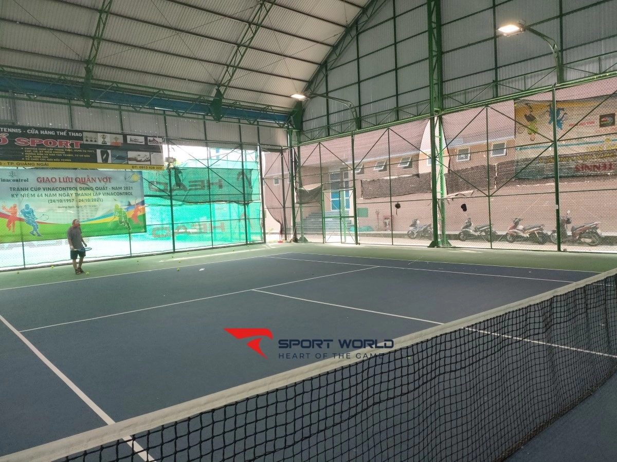 Sân tennis Nhà Thi Đấu Đa Năng Tỉnh Quảng Ngãi