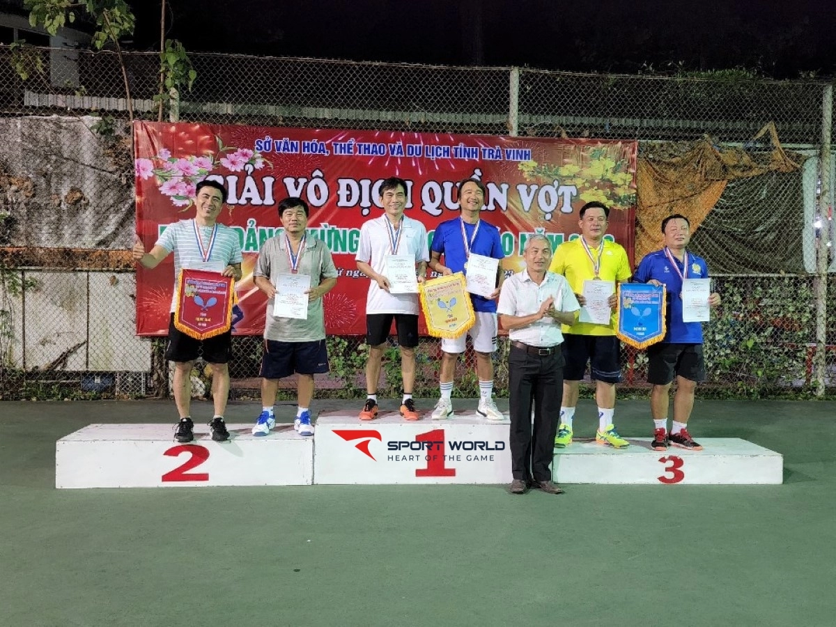 Sân tennis CLB Tennis TP Trà Vinh