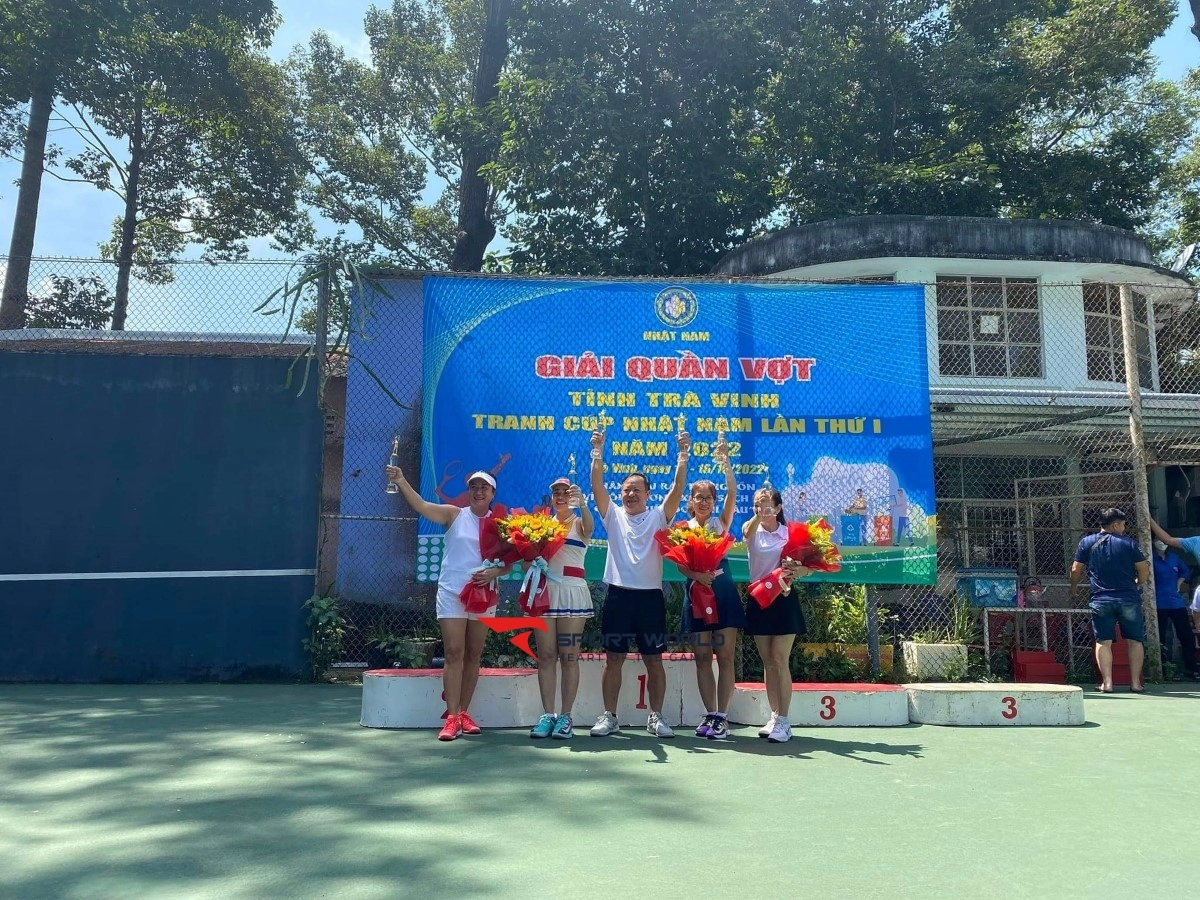 Sân tennis CLB Tennis TP Trà Vinh